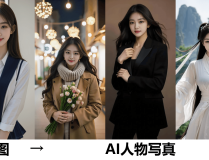 AI换脸写真：从艺考颜值战到你的专属艺术照一键搞定！！图片换脸一键生成